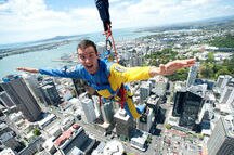 Adrenaline-filled fun SkyJump from the Sky Tower Adrenaline-filled fun SkyJump from the Sky Tower